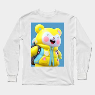 AKBLM - NAKAMA KUMA 仲間 | KAWAII ANIME CHARACTER Long Sleeve T-Shirt